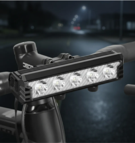 Farol Monster Tg3 Bike 5 Leds 20000 Lumens Recarregável Usb